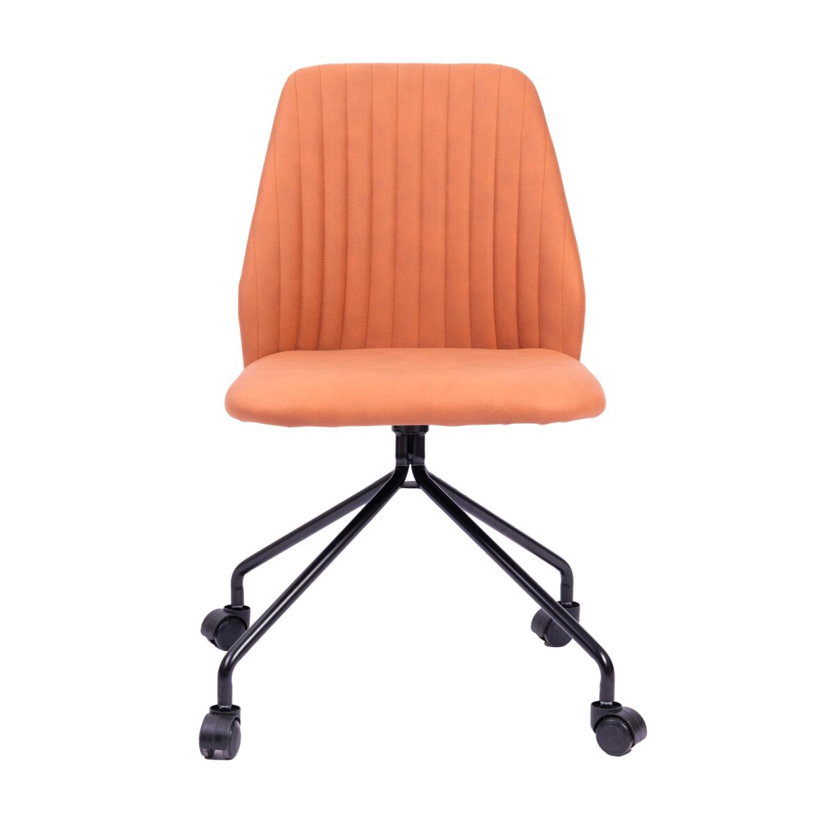 ASIENTO DE OFICINA - TELA-Y-METAL NARANJA ERIE S/P 