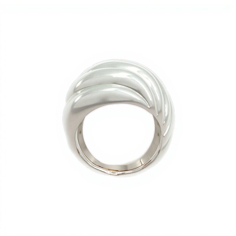Anillo Cúpula-Plata 925 Inflada-Sin Piedra-AN3129 sinpiedra