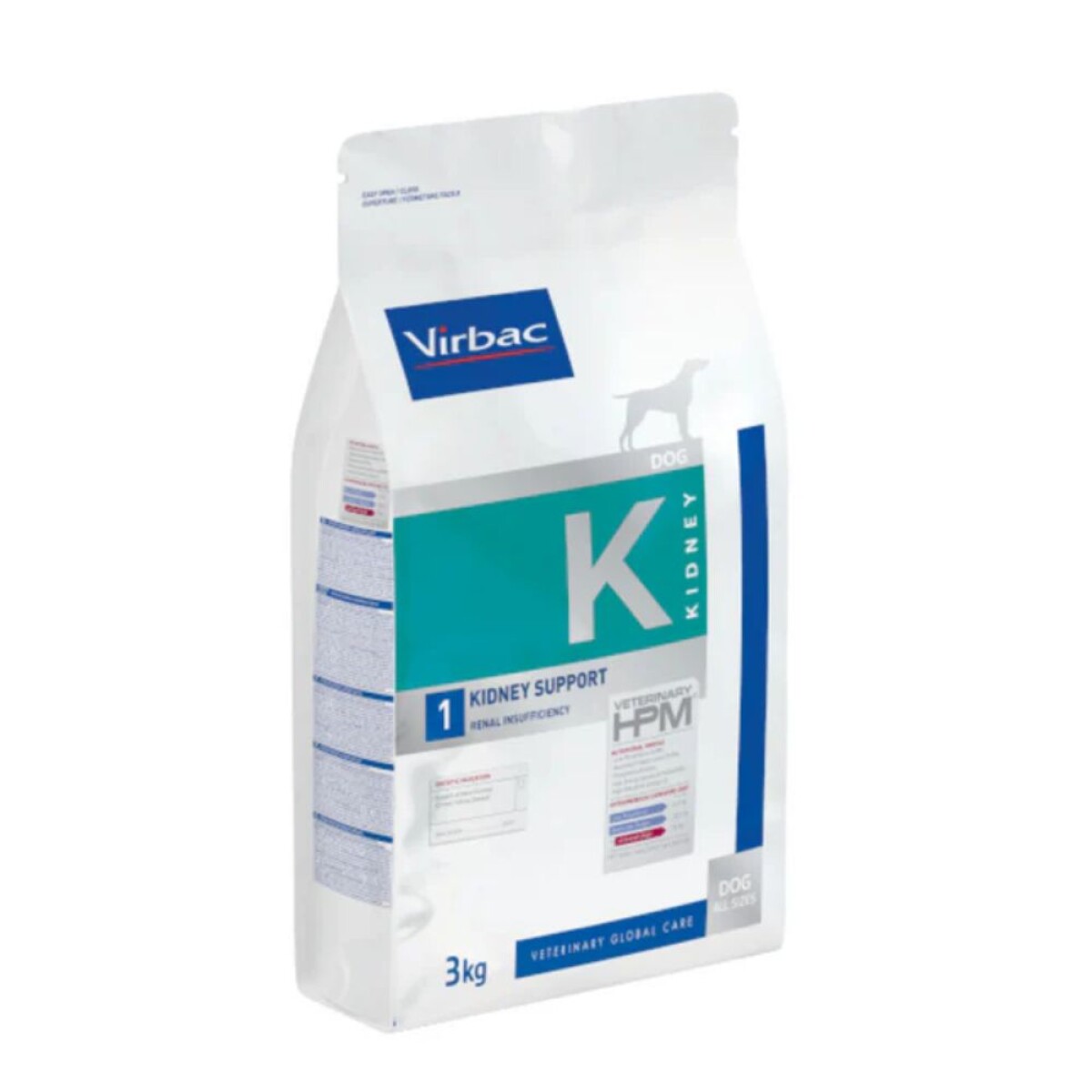 Virbac Dog Kidney 3kg | Soporte Renal para Perros 
