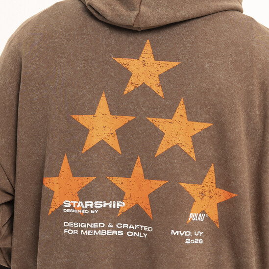 Canguro Pulau Starship Marrón