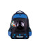 Mochila FOOTY 18" Pelota Con Relieve Azul - Negro