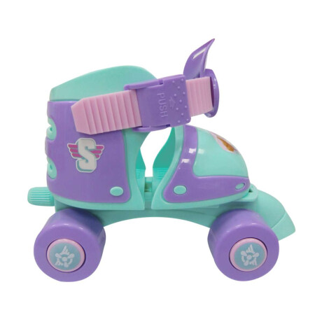 Patines Extensible Infantiles Paw Patrol 4 Ruedas Lila