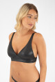 Bralet glow Negro
