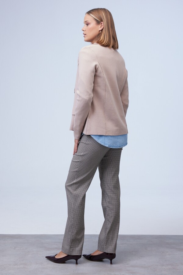 Cardigan Solapa BEIGE