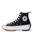 Championes Unisex Converse - All Star Run Star Hike Negro - Blanco