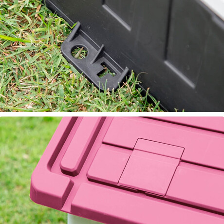 Casa Cucha Mascota Perro L 76x84x69 Resistente + Accesorio Rojo