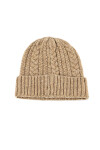Gorro de pompón Beige
