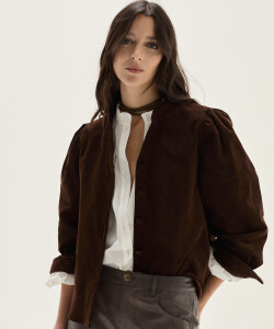 Camisa Tavi Chocolate