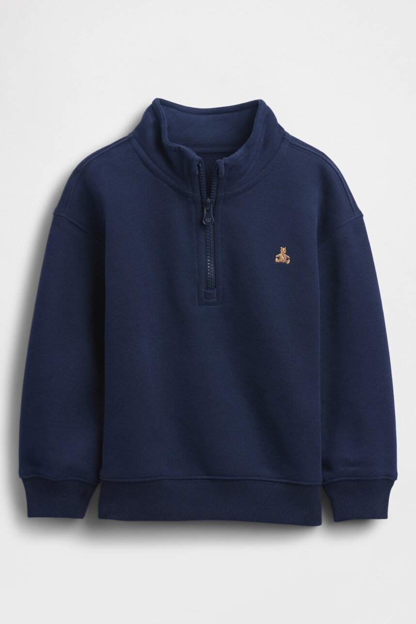 Buzo Deportivo Medio Cierre Toddler Niño Tapestry Navy