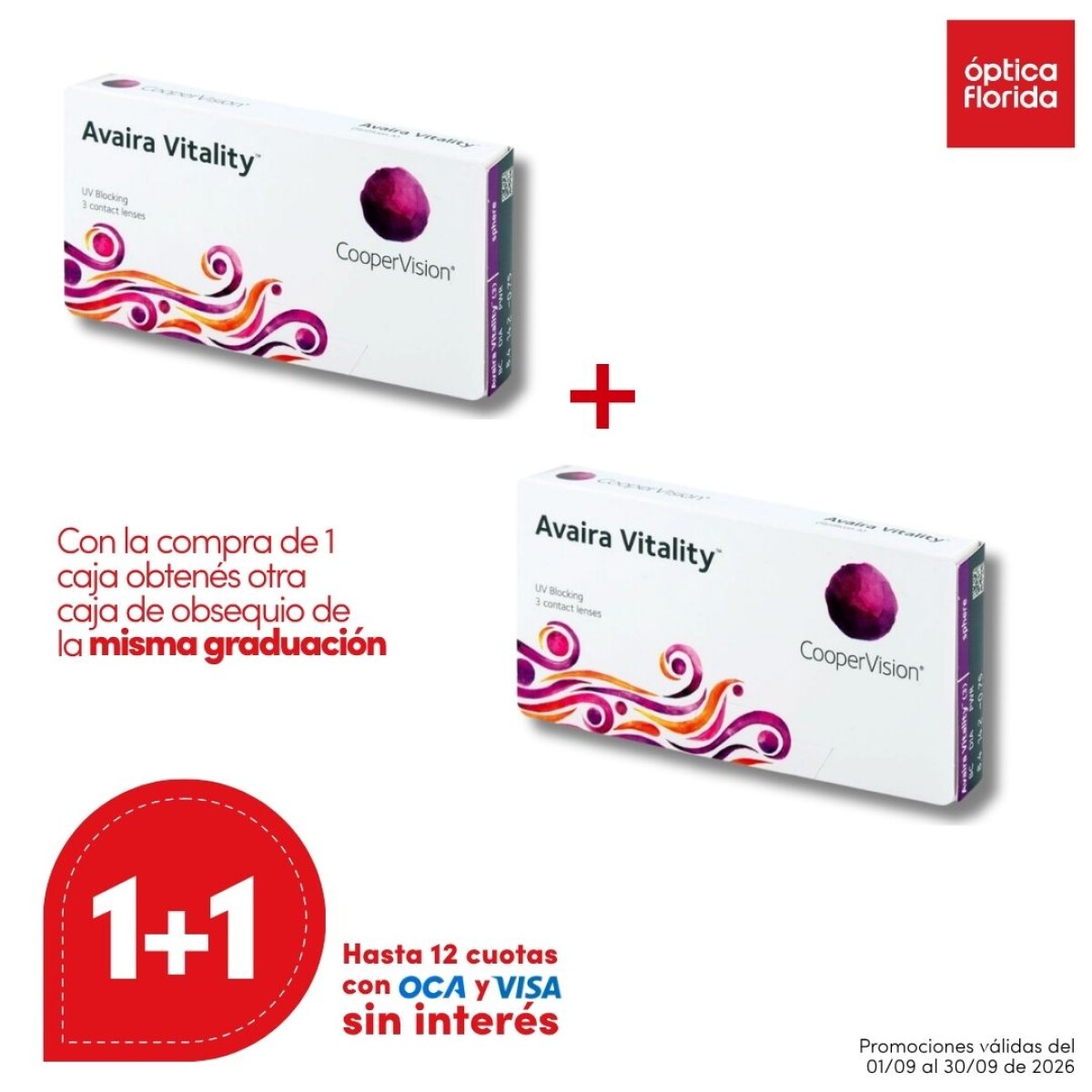 Avaira Vitality Esf. 1+1 Misma Grad. 