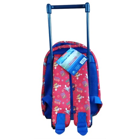 Mochila Nickelodeon Con Carro 27x11 Paw Patrol Mochila Nickelodeon Con Carro 27x11 Paw Patrol