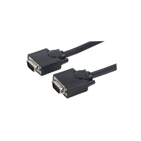 Cable Svga De 1 Vga Macho A 1 Vga Macho Manhattan 311731 Negro De 1.8m 3642