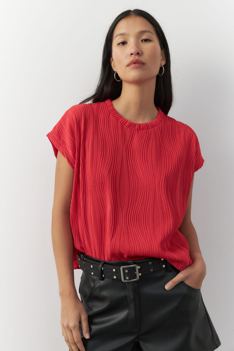 TOP SAVIA Rojo