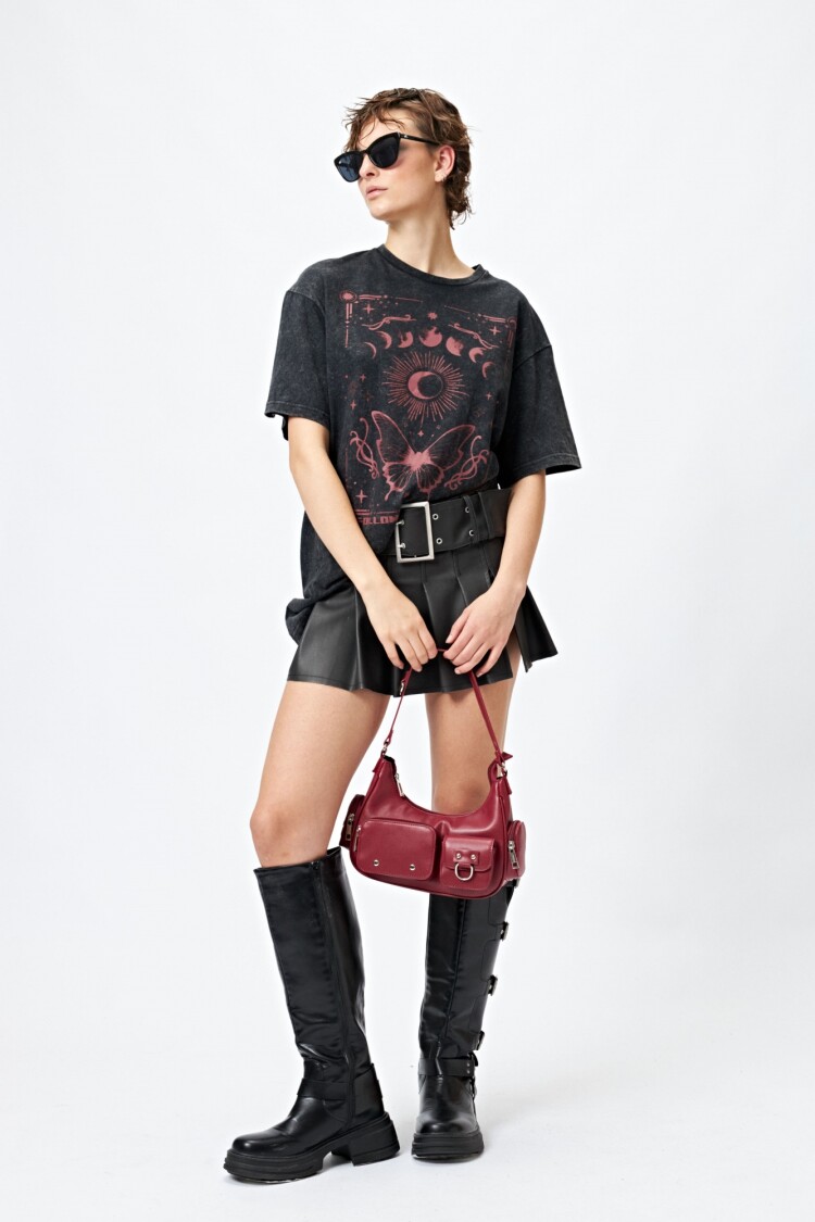 FALDA ANIKA Negro