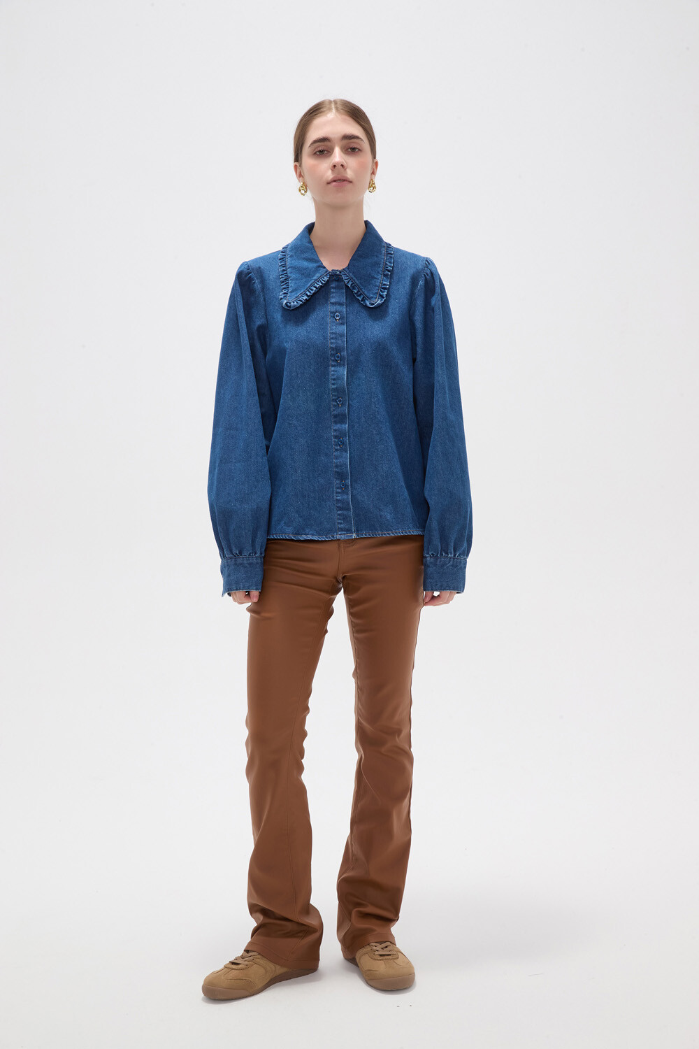Camisa Ravila Azul Medio