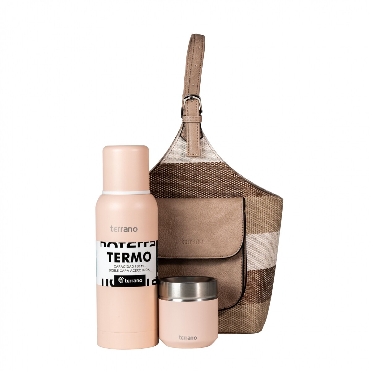 Kit Completo Slim 750ML + Matera Náutico - Rosado 