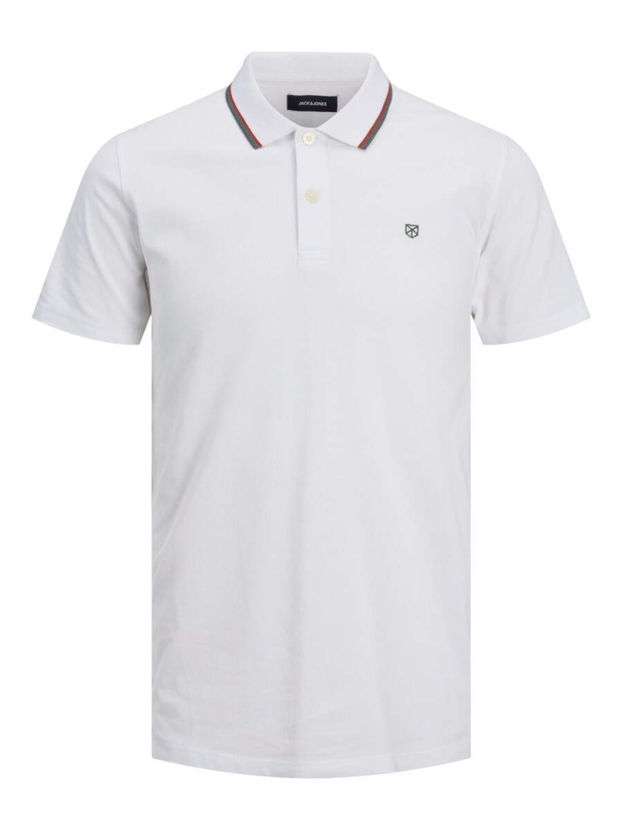 Camiseta Paulos Polo Contraste - White 