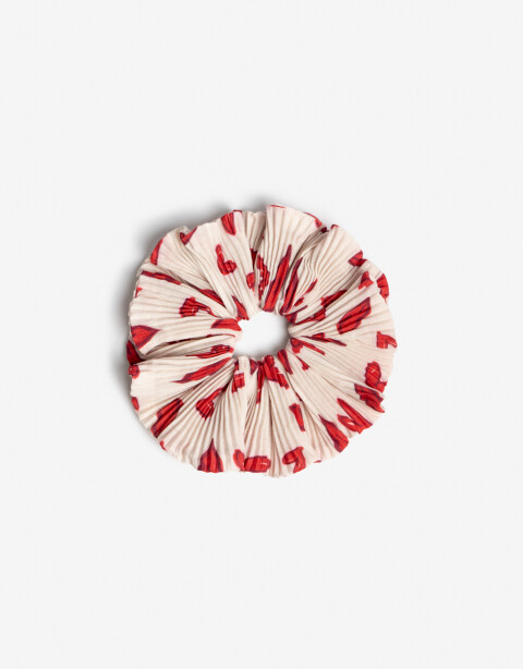 Skunzies Estampados Scrunchie San Valentín - Estampado Geometrico