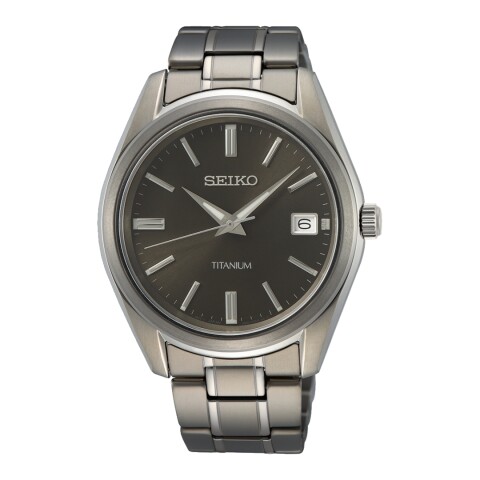 Reloj Seiko SUR375P1 para hombre con correa de Titanio Negro