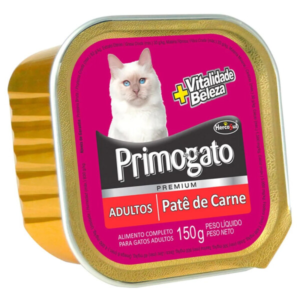 PRIMOGATO NUEVO PATE DE CARNE X 150GR. PRIMOGATO NUEVO PATE DE CARNE X 150GR.