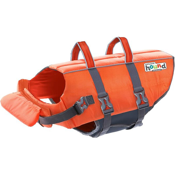 OUTWARD HOUND GRANBY SPLASH CHALECO SALVAVIDAS PARA PERROS - AMARILLO XS N/A