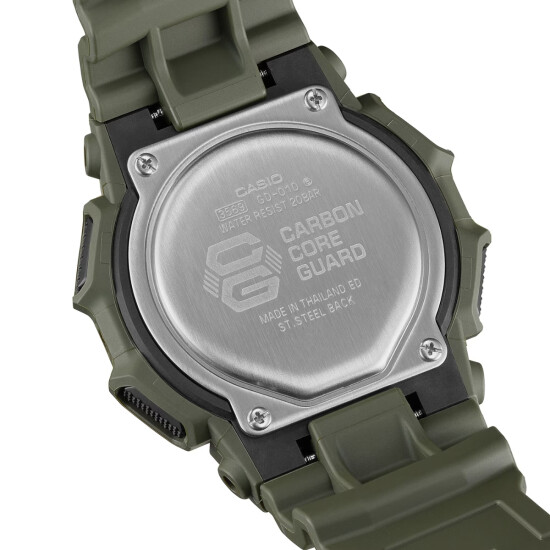 Reloj CASIO G-SHOCK GD010-3DR Resina Verde Esfera 52mm 0