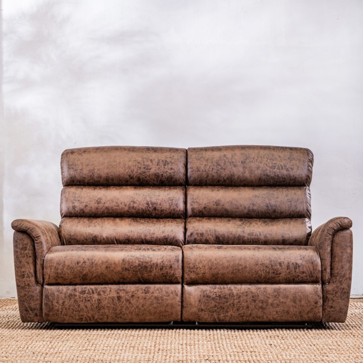 Sillón Reclinable 3 Cuerpos Benson Chocolate 