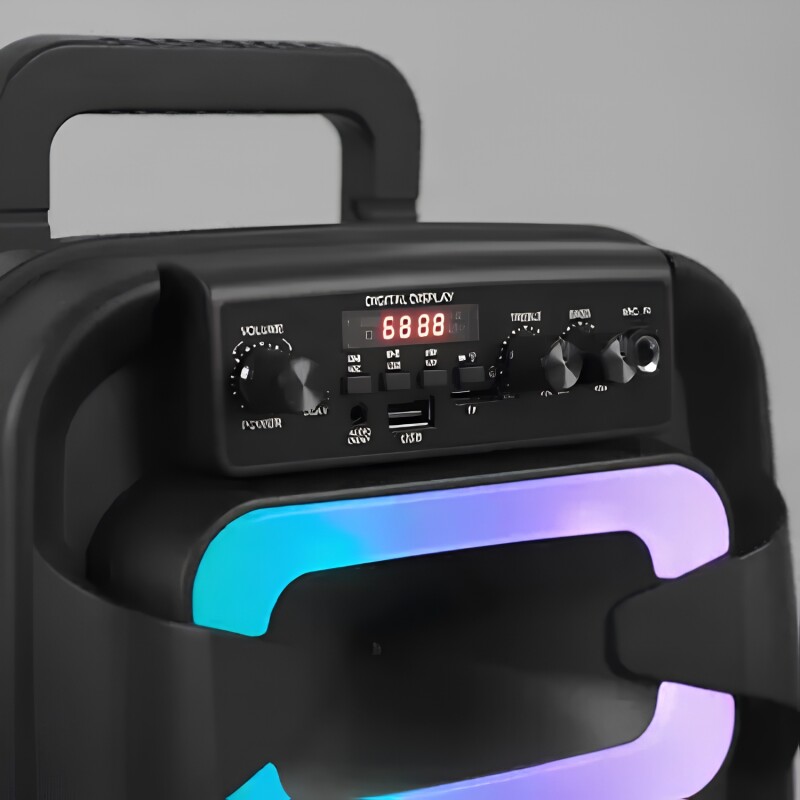 Parlante Torre de Sonido Nordmende S1602 900W BT y Mic. Rec Parlante Torre de Sonido Nordmende S1602 900W BT y Mic. Rec
