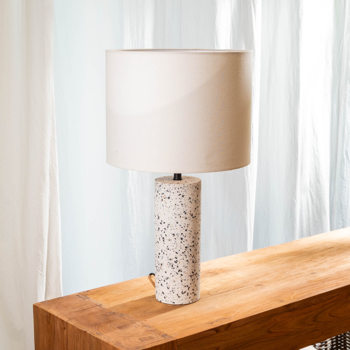 Base de lámpara, terrazo 