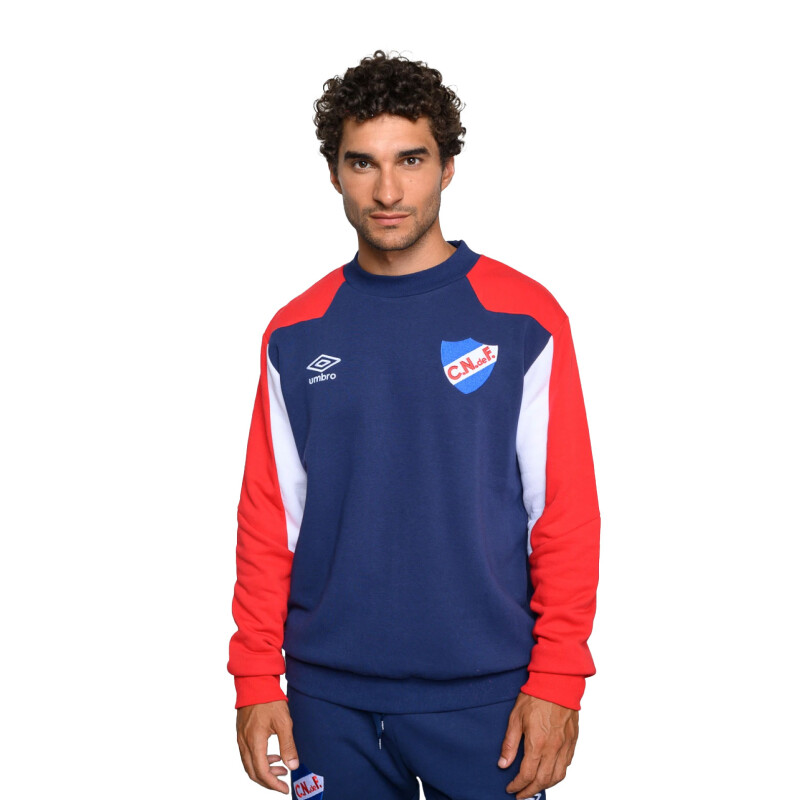 Buzo de Hombre Umbro Urbano Nacional Azul Marino - Rojo - Blanco