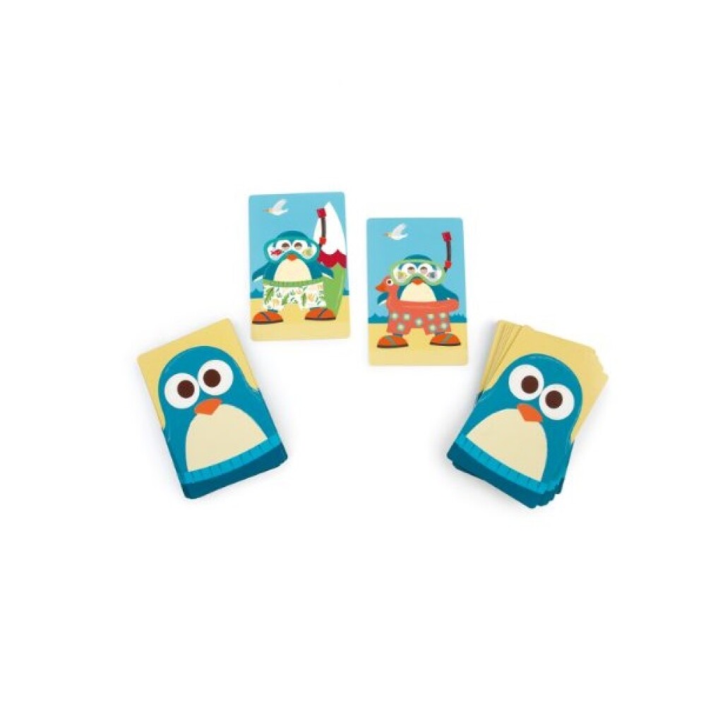 Puzzle Juego Compacto – Pingüinos 3 en 1 JUEGO PENGUIN MATCH