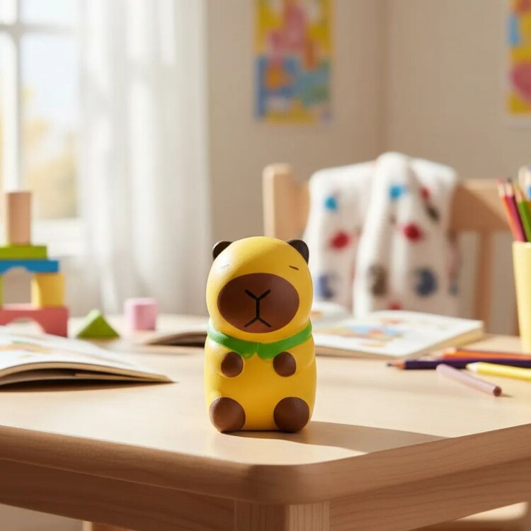 AMANSA LOCO SQUISHY MODELO CAPIBARA AMANSA LOCO SQUISHY MODELO CAPIBARA