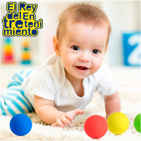 Set 50 Pelotas Espuma Goma Eva Coloridas 6 Cm Set 50 Pelotas Espuma Goma Eva Coloridas 6 Cm