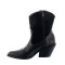 Bota de Mujer Miss Carol tejana de cuero Negro