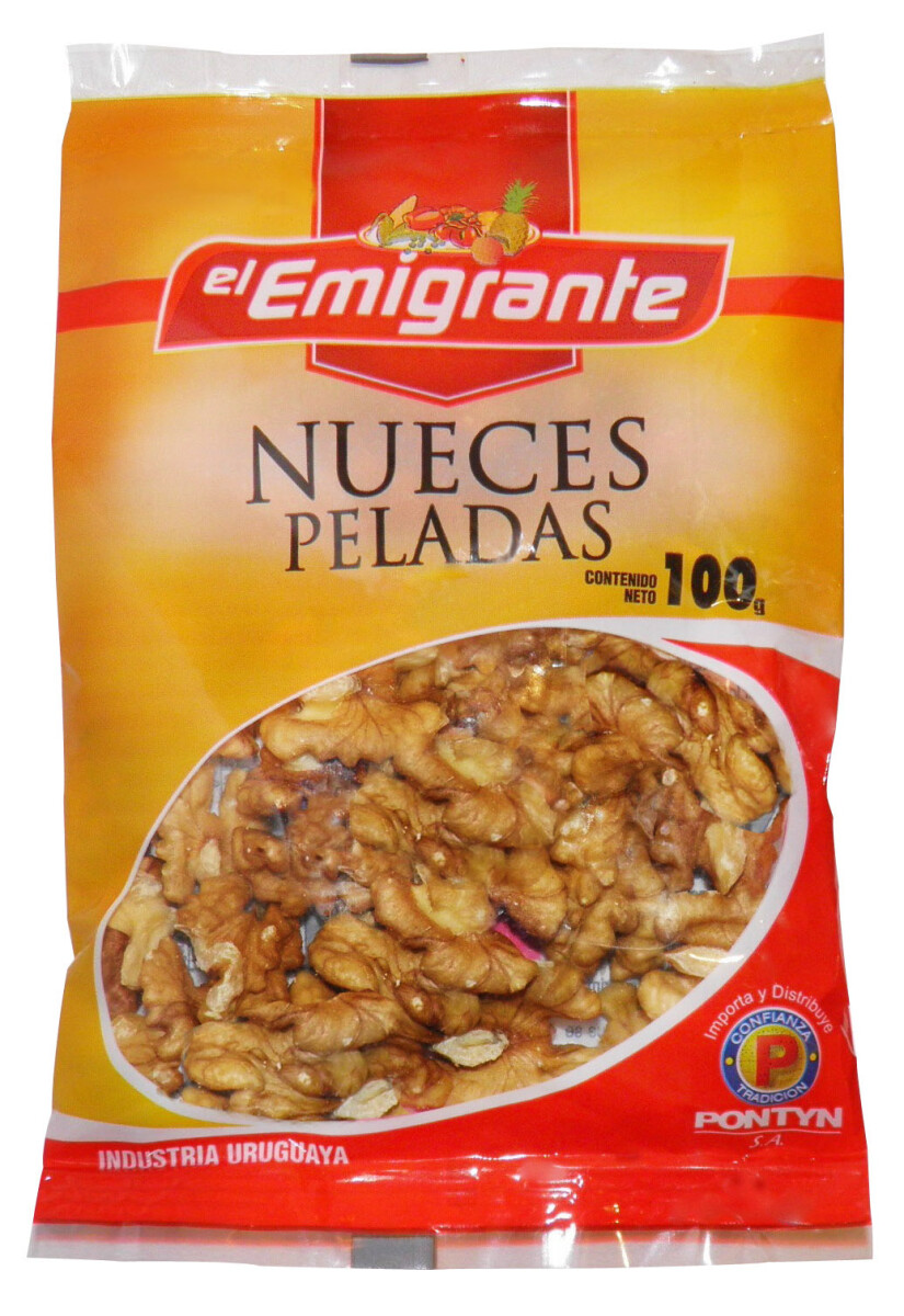 NUECES CHILENAS PELADAS 100G EL EMIGRANTE 