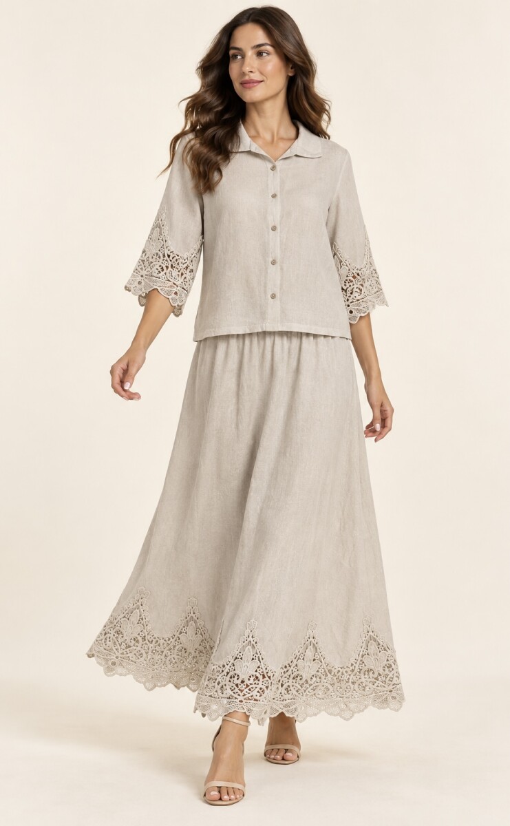 SET ZIRA - Beige 
