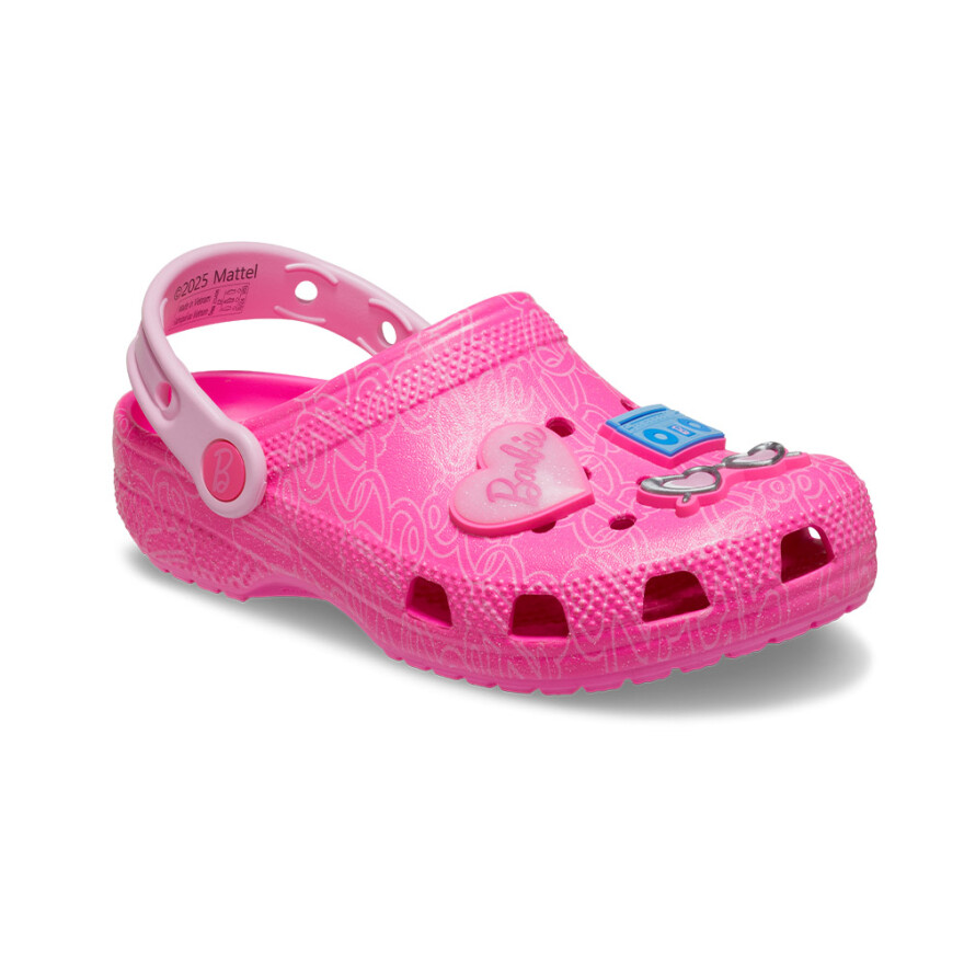 Crocs Mattel Pink Barbie Classic Clog K - Niños mas de 5 años Multi