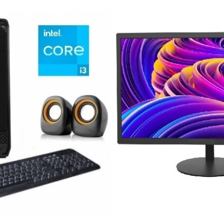 Combo Equipo Core I3 13100 + Monitor 19" Nuevos! 001