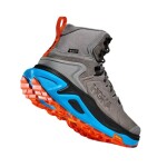 Hoka Champion Kaha 3 GTX Hombre - Gris galactico/Naranja Gris-Naranja