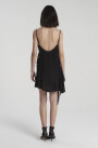 VESTIDO CORTO COMO Negro