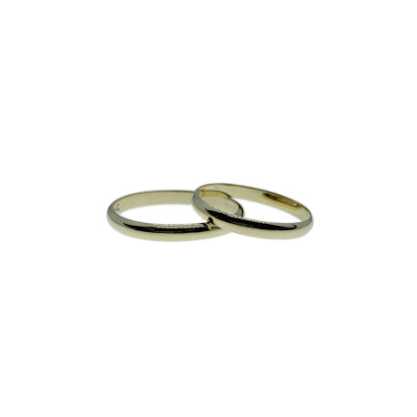 Par de alianzas de oro amarillo 18k 1M2_12 Par de alianzas de oro amarillo 18k 1M2_12