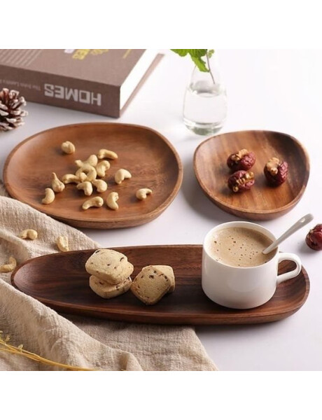 BANDEJA OVAL 12x25CM MADERA BAMBOO BANDEJA OVAL 12x25CM MADERA BAMBOO