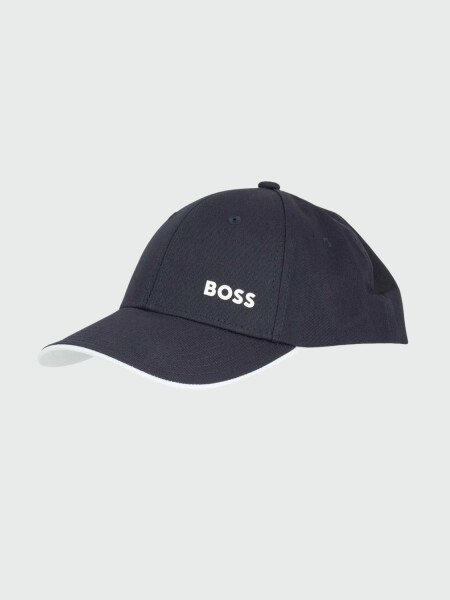 BOSS - Gorro Bold Negro Estampado
