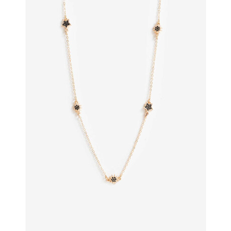 Collares Largos Estrellas Dorado