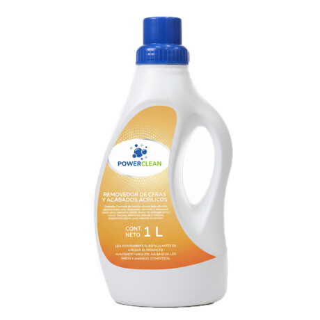 Removedor de ceras y acabados acrílicos Power Clean 1L Removedor de ceras y acabados acrílicos Power Clean 1L