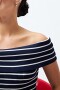 TOP FEDRA Blanco/Azul