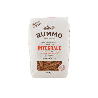 PASTA RUMMO FUSILLI INTEGRAL 500GR Pasta Rummo Fusilli Int 500g