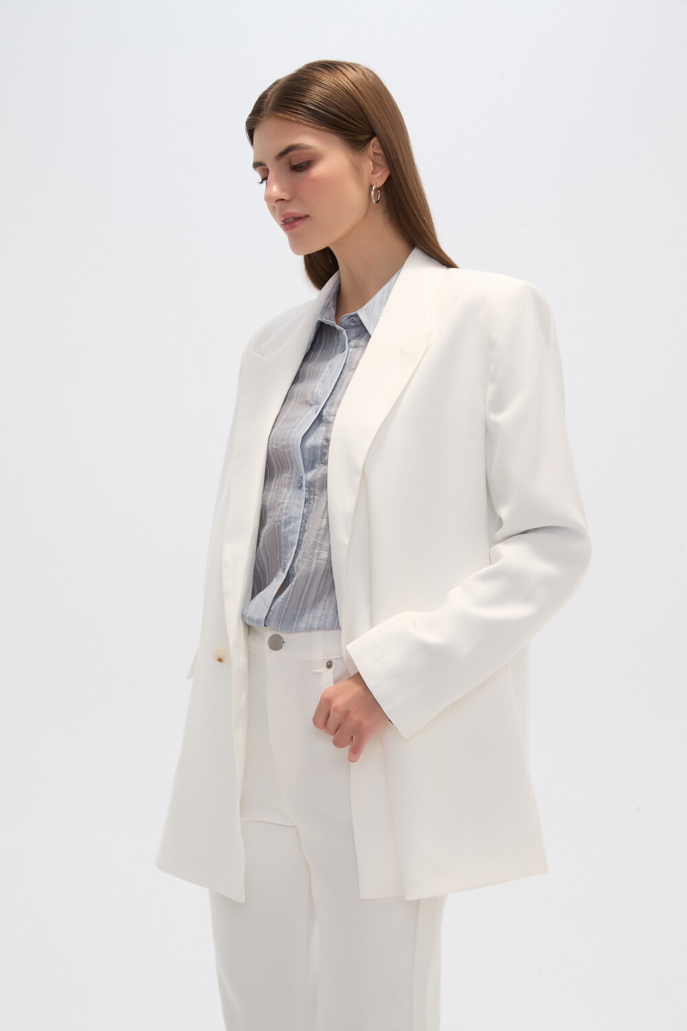 Blazer Sapia Blanco