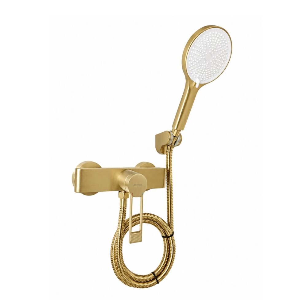 Monocomando de ducha Elar Oro mate Dmc Monocomando De Ducha Elar Oro Mate Dmc