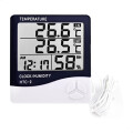 Mini Lcd Temperatura Humedad Medidor Reloj Higrómetro Interior Mini Lcd Temperatura Humedad Medidor Reloj Higrómetro Interior
